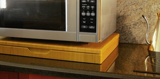a-microwave-shelf-the-woodgrain-microwave-stealth-shelf-560-mm-wide